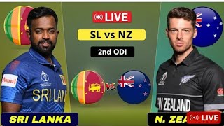 New Zealand vs Sri Lanka Live  2nd ODI  NZ vs SL Live  Scores amp Commentary cricketlive [upl. by Hardner721]