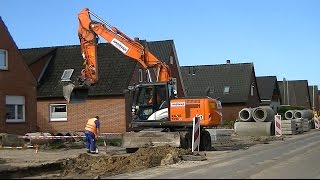 Strassenbau K144 Papenburg Hitachi Zaxis 170W Teil 2  Hitachi Zaxis 170W Part 2 [upl. by Wachtel282]