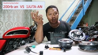 daymaker lampu depan murah vs mahal Senja Vlog [upl. by Holcman786]