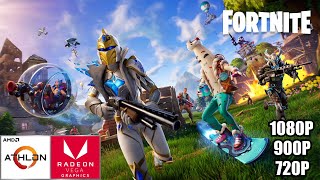 AMD Athlon 3000G Vega 3  8GB Ram  Fortnite Chapter 4 Season OG [upl. by Adnohsak]