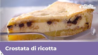 CROSTATA DI RICOTTA CON GOCCE DI CIOCCOLATO [upl. by Mahoney]