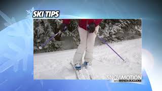 SnowMotion 2017 Ski Tip  Powder Skiing [upl. by Nason]