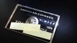 American Express Centurion Card Replicas [upl. by Ecydnak]