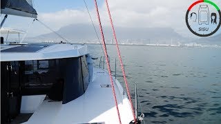 4t Catamaran Showdown Knysna 500 vs Lagoon 39  Boat Show Adventure in Cape Town  Sailing Sisu [upl. by Rukna599]