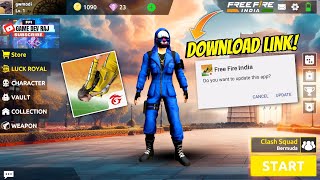 free fire India download link 😱  ffi download  free fire India  gaming with modi [upl. by Bradney602]