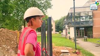 Portrait apprenant  Ambre Jouvin BTS 2ème année Aménagements paysagers 👷‍♀️🧱🌱🌳 [upl. by Omer]