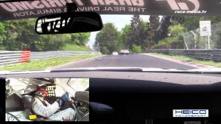 Mercedes Benz SLS AMG GT3 NLS VLN 2Lauf 2011 Onboard Nürburgring Nordschleife HEICO Motorsport [upl. by Disini]