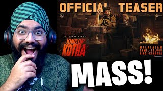 King of Kotha Teaser REACTION [upl. by Gerg]