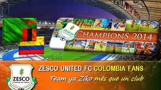 Zesco Donsa Zesco United FC Colombia Fans Theme Song  by Shyman Shaizo [upl. by Eecyak]