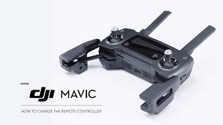 How to Charge DJI Mavic Pro Remote Controller [upl. by Daraj]