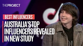 Australias Top Influencers On Social Media Revealed In New Study [upl. by Eceinhoj]