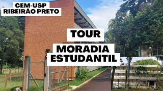 Tour na Moradia Estudantil da USP  Ribeirão Preto  CEM [upl. by Richella]