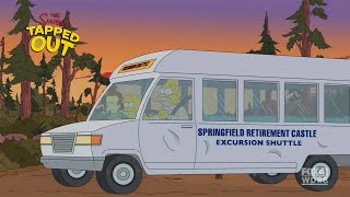 Springfield Retirement Castle Excursion Shuttle The Simpsons Tapped Out Christmas 2023 update  24 [upl. by Cilurzo]