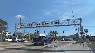 Railroad Crossing  Hallandale Beach Blvd Hallandale Beach FL [upl. by Jarrett540]