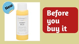 Farmacy Honey Milk Hydrating Essence Expert Review [upl. by Elletnahs754]