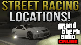 Best Street Racing Locations  GTA V Best Locations  Episode 5 HD [upl. by Oirogerg]