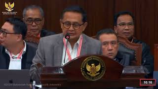 Ahli BONGKAR DI HADAPAN SIDANG MK KORELASI BRUTALITI BANSOS DAN KEMENANGAN PASLON 02 [upl. by Gladi]