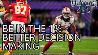 Become the 1 Linebacker Learn how to make better decisions [upl. by Nary453]