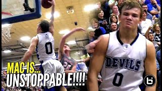 Mac McClung IS UNSTOPPABLE Goes KOBE On Em w 41 Points To Win District Championship [upl. by Magen]