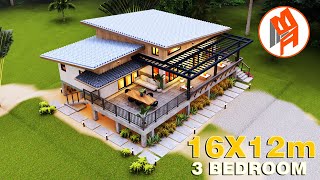 A Dreamy Elevated quotBukidquot House  3 bedroom w Loft [upl. by Deerdre455]