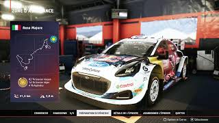 EA WRC tuto reglage terre pour volant a 900 degré avec braquage léger [upl. by Jet]