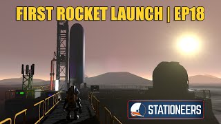 Stationeers Lets Play EP 18  Rockets [upl. by Annalla977]