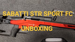 SABATTI STRSport FC RED 308 win  unboxing [upl. by Ahsaf]