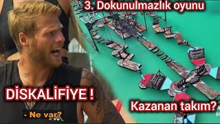 Survivor 2024 yeni bölüm 3dokunulmazlık oyununu hangi takım kazandı❓Yunus Emre diskalifiye mi oldu❗ [upl. by Torbert]