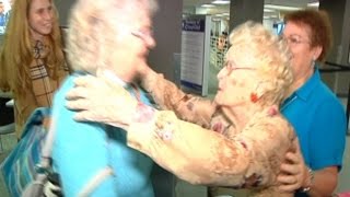 96 YearOld Woman Reunites with 82 YearOld Daughter For The First Time [upl. by Cila]