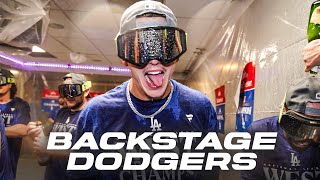 Postseason Clinch  Backstage Dodgers Season 10 2023 [upl. by Eldwon]