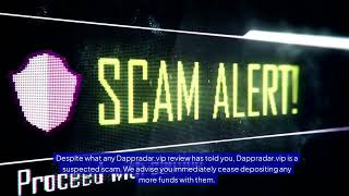 Is Dappradarvip Scam or Legit Unable to Withdraw [upl. by Bryner101]