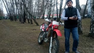 Mikuni hsr42 tm42 На XR650r сравнение с стоком [upl. by Orling]