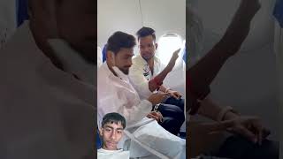 flight ma phali bar batha ajay kumar funny comedy shorts youtubeshorts trending viralvideo [upl. by Alaaj]