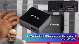 ASTRO Gaming HDMI Adapter for PlayStation 5 [upl. by Romeu]