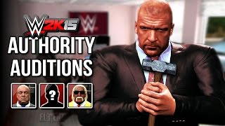 The Authority Auditions  WWE 2K15 PC Mods [upl. by Pratt]