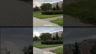 iPad Mini vs iPhone 11  Camera Test Video samples [upl. by Pirozzo]