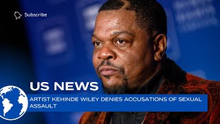 Artist Kehinde Wiley denies accusations of sexual assault [upl. by Aohsoj]