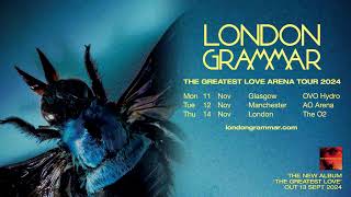 London Grammar UK Tour 2024 [upl. by Jardena]