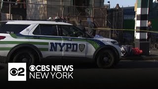 NYPD officer in shooting inside Brooklyn subway station [upl. by Beltran]