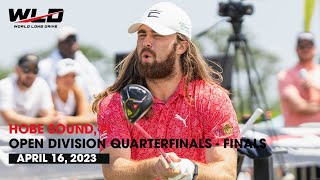 2023 World Long Drive Hobe Sound Open Division Quarterfinals  Finals [upl. by Nailimixam]