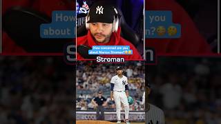 How concerned are you about Stromans struggles😳🤔 yankeespodcast baseball mlb yankees [upl. by Enirehtakyram444]