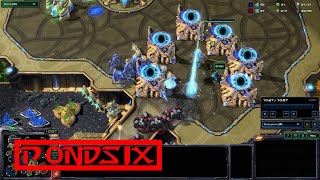 SC 2 PvT Cyclones VS Stalkers Otter vs Calc [upl. by Barber]