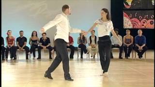 Swing Diego 2012 Open Strictly winners Kristopher Swearingen amp Emeline Rochefeuille [upl. by Donni]