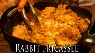 Wild Rabbit Fricassee  A Delicious Country Recipe for Wild Rabbit [upl. by Erdnaxela]