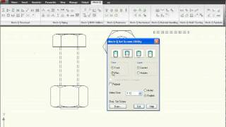 Drawing Fasteners with ZWmech in ZWCAD [upl. by Emmons994]