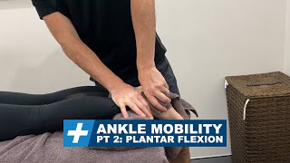 Ankle Mobility Pt2  Plantar Flexion  Tim Keeley  Physio REHAB [upl. by Annuahsal]