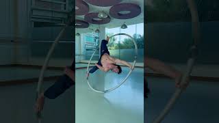 Hardest trick on Cyr wheel [upl. by Janel]