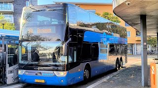 Qbuzz Qliner 7687 als Lijn 300 naar Hoofdstation Groningen [upl. by Nnaeoj]