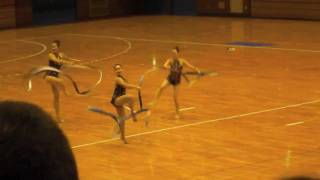 日本体育大学の新体操—Nippon Sport Science University—Rhythmic Gymnastics [upl. by Yevrah]