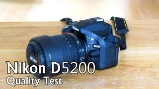 Nikon D5200 50fps Quality Test [upl. by Anujra445]